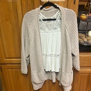 Cute Cream Cardigan